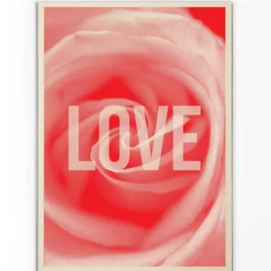 Affiche Love - Carte Kencre