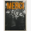 Affiche Merci - Carte Kencre