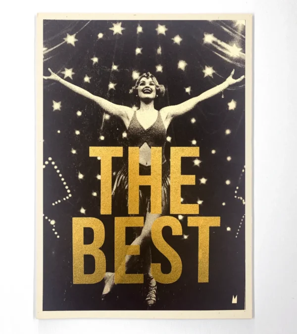 Affiche The Best - Carte Encre