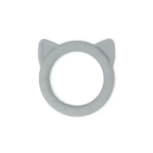 Anneau de Dentition Chat Gris Mushie