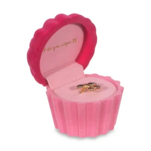 Bague Cerise  Boîte Cupcake - Konges Slojd