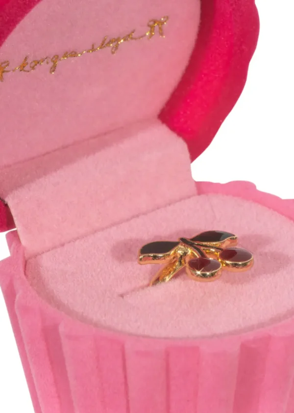 Bague Cerise  Boîte Cupcake - Konges Slojd