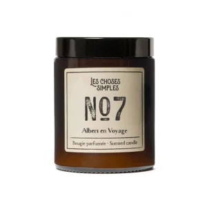 Bougie N°7 "Albert en Voyage" - Les Choses Simples