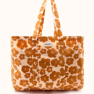 Cabas Sambi Flora Bold Orange - Apaches Collections