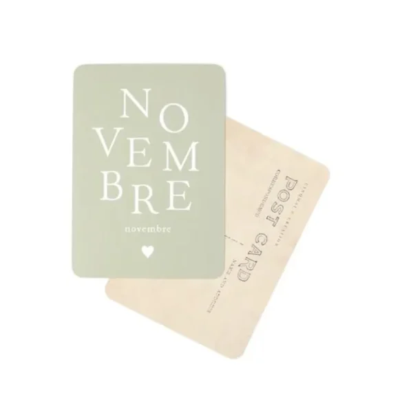 Carte Novembre - Cinqmai