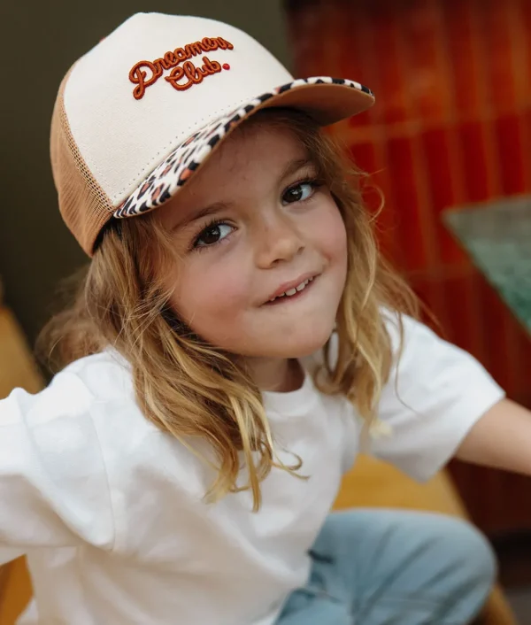 Casquette Léopard Dreamers Marron Kids - Hello Hossy