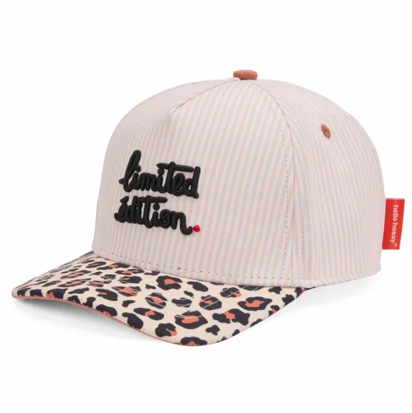 Casquette Léopard Rayé Noir Kids - Hello Hossy