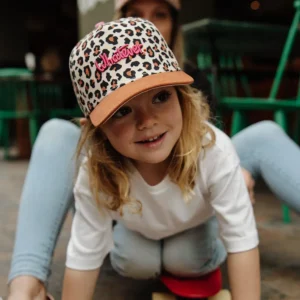 Casquette Léopard Rose Kids - Hello Hossy