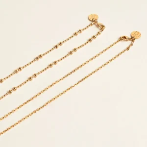 Chaîne Fine Or Boule - Camille Enrico