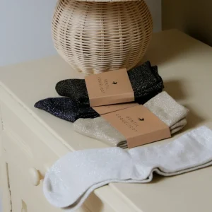 Chaussettes à Paillettes - Gentil Coquelicot