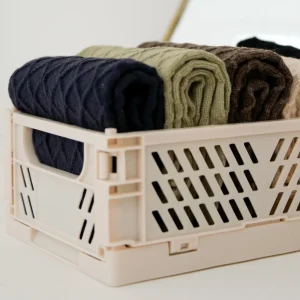 Chaussettes Losange Kaki - Gentil Coquelicot