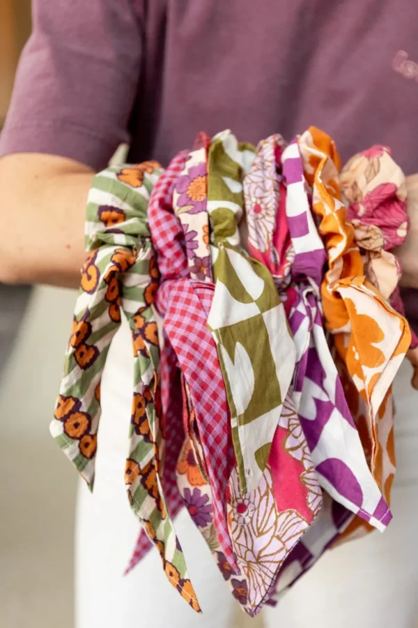 Chouchou Foulard Mano Khadi Fuchsia - Apaches Collections