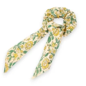 Chouchou Foulard Mano Soleil Citron - Apaches Collections