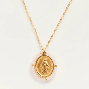 Collier Santa Maria Rose Poudré - Palas