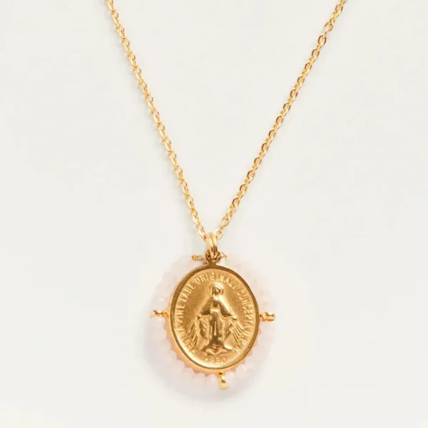 Collier Santa Maria Rose Poudré - Palas