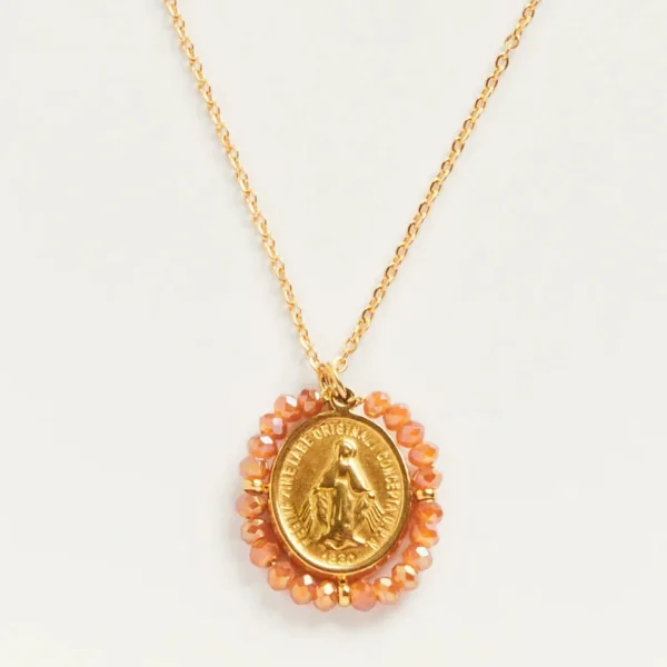 Collier Santa Maria Shiny Peach - Palas