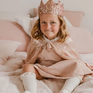 Couronne Sequins Roses - Luciole et Petit Toi