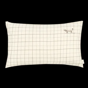 Coussin Rectangulaire Natural Grid - Nobodinoz