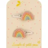 Duo de Barrettes Arc-en-Ciel - Luciole Et Petit Pois