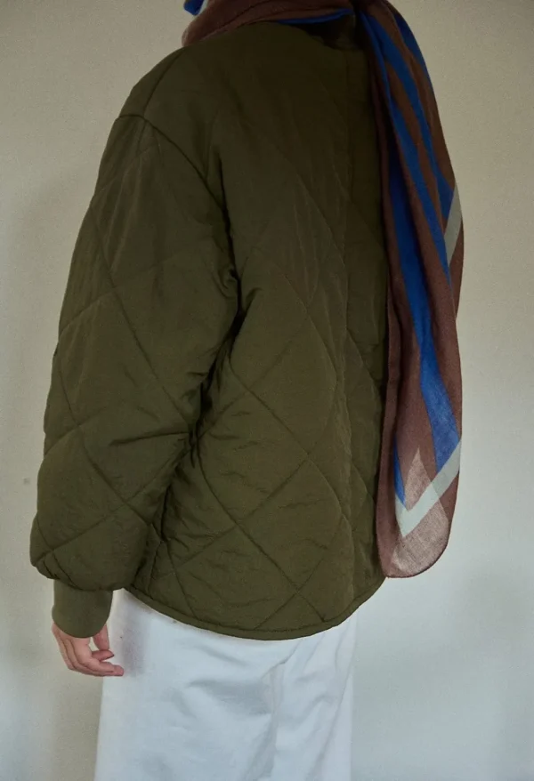 Foulard en Laine Zebra Majorelle - Gabrielle Paris