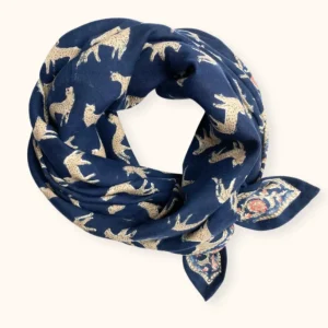 Foulard Latika Bengale Minuit - Apaches Collections