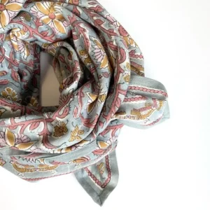 Foulard Latika Bird Nuage - Apaches Collections