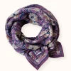 Foulard Latika Bird Prune - Apaches Collections