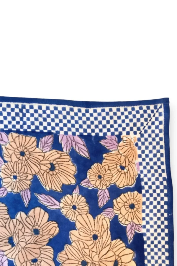 Foulard Latika Bloom Bleu Klein - Apaches Collections