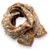 Foulard Latika Coeurs Châtaigne - Apaches Collections