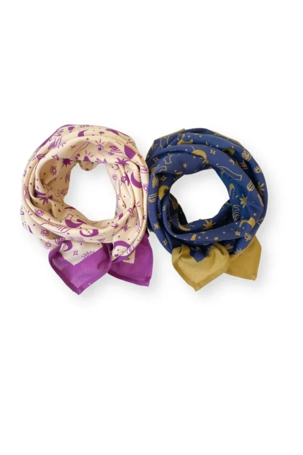 Foulard Latika Karma Macadamia - Apaches Collections