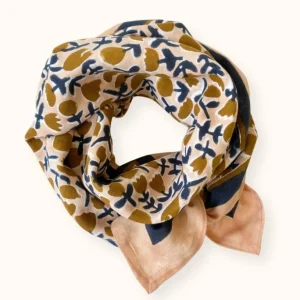 Foulard Latika Tulipe Macadamia - Apaches Collections