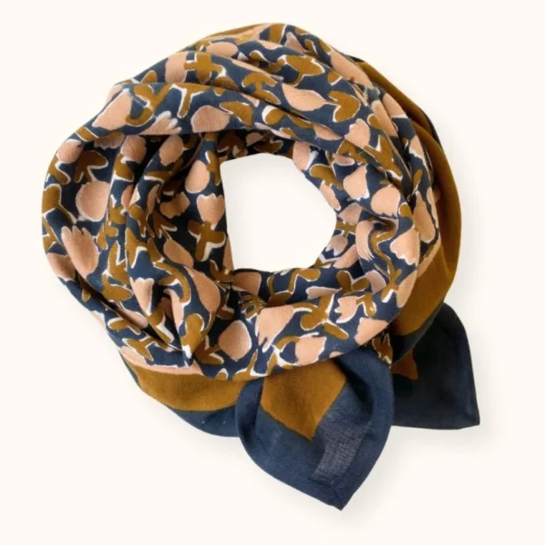 Foulard Latika Tulipe Orage - Apaches Collections