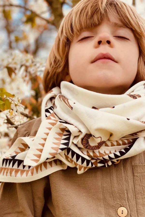 Foulard Latika Zèbre Coco - Apaches Collections