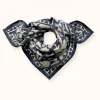 Foulard Manika Cœur Orage - Apaches Collections