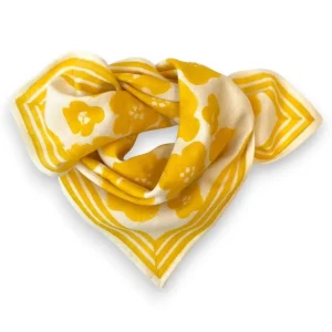 Foulard Manika Flora Bold Citron - Apaches Collections