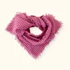 Foulard Manika Khadi Fuchsia - Apaches Collections