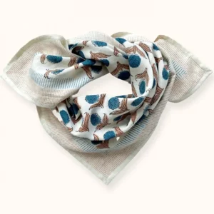 Foulard Manika Lotus Chamallow - Apaches Collections