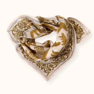 Foulard Manika Ours Macadamia - Apaches Collections