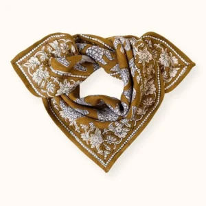 Foulard Manika Ours Tapenade - Apaches Collections