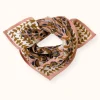 Foulard Manika Éventail Blush - Apaches Collections