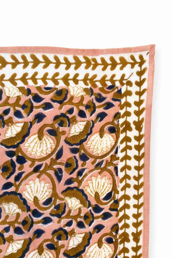 Foulard Manika Éventail Blush - Apaches Collections