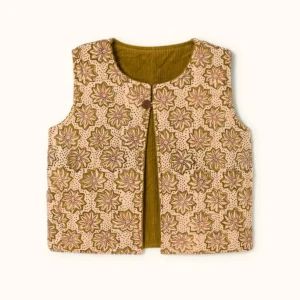 Gilet Sakaran Étincelle Macadamia - Apaches Collections