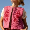 Gilet Sakari Khadi Fuchsia - Apaches Collections