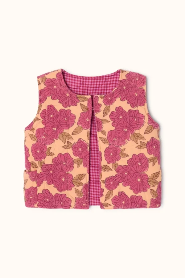 Gilet Sakaru Khadi Fuchsia - Apaches Collections