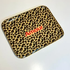 Grand Plateau Léopard Amour - Cabinet Mode Thérapie