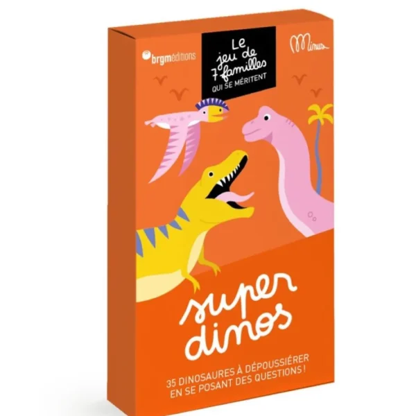 Jeu de 7 Familles Dinos - Minus