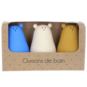 Jeu de Bain Oursons en Silicone - Petit Toi