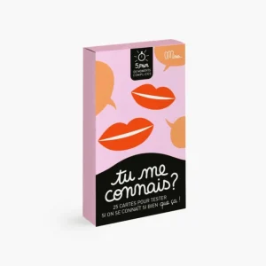 Jeu de Cartes Tu me Connais ? - Minus