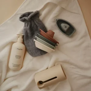 Jouets de Bain Bateaux Natural - Mushie