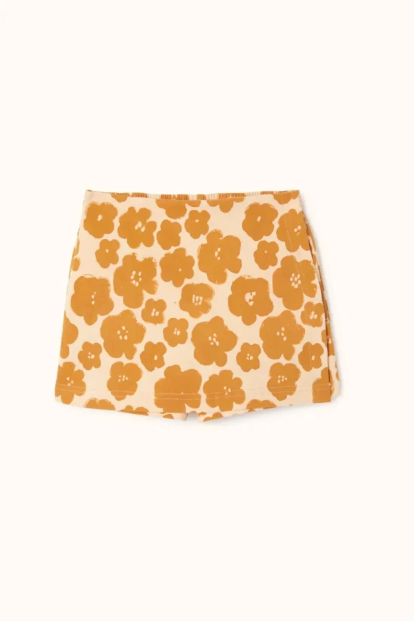 Jupe-Short Jalpa Flora Bold Orange - Apaches Collections